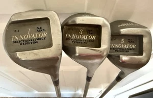 Set Of 3 ~ Toney Penna Innovator Drivers 1,3 & 5 Lady Penna Steel Shafts VTG - Picture 1 of 9