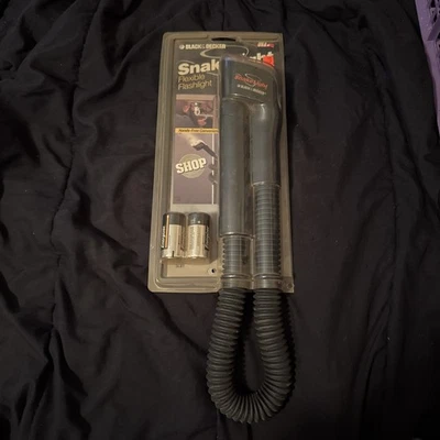 The Original Vintage '94 Black & Decker SnakeLight Flexible Flashlight BRAND NEW - Image 1 of 2