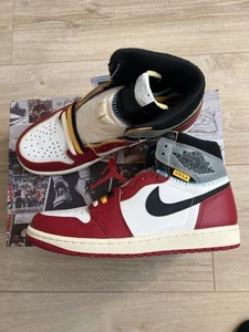 Air Jordan 1 Retro OG SP X Union LA Chicago Shadow-Size UK 7.5/US 8.5 - Picture 1 of 8