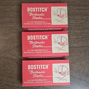 Bostitch Bostomatic Staples (3 Boxes) - Picture 1 of 8