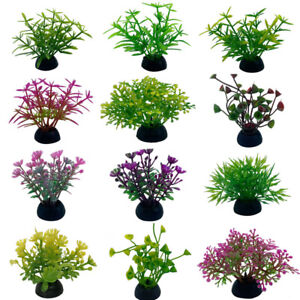 Artificial Fish Tank Water Plants Grass Aquarium Ornament Green Landscape Decor