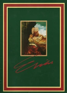 Menú de restaurante vintage ERIKS Suecia menú de pescado con precio en corona - Imagen 1 de 2