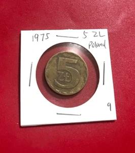 1975 Poland, 5 Zlote Coin - Nice World Coin !!! - Picture 1 of 2