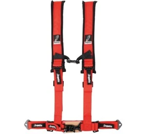 Dragonfire 14-0026 4 point H-style harness - red - Picture 1 of 1