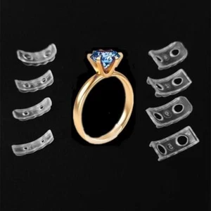 16Pcs Make Jewelry Smaller Invisible Size Adjuster for Loose Rings Adjuster - Picture 1 of 8