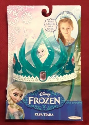 Nuevo - Tiara Disfraz Princesa Infantil Película Frozen de Elsa Disney  Foto 1 de 2