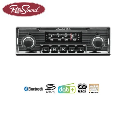 RETROSOUND RSD-EUROPA-1DAB-1 Bluetooth 1-DIN Autoradio Oldtimer US-Cars Oldsmobi - Bild 1 von 4