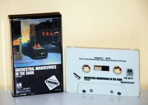 ORCHESTRAL MANOEUVRES IN THE DARK (OMD) Crush [Cassette, 1985, Virgin) TESTED - Picture 1 of 9