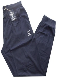 HERREN HOSE Overall Handgelenk Baumwolle Jersey M L XL XXL 3XL Taschen Blau Be Board - Bild 1 von 1