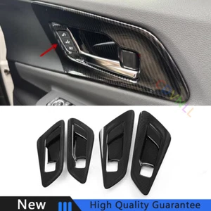 For Toyota Prius 2024-2025 Carbon Fiber Car Inner Door Bowl Sticke Cover Trim 4X - Bild 1 von 5