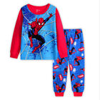 Boys Kids Sipderman Pyjamas Set Nightwear Pajamas Tops Pants Outfit Sleepwear