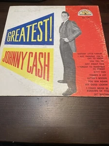 JOHNNY CASH - Greatest! Sun LP Vinyl Record Rockabilly Outlaw Country Pop Rock - Picture 1 of 4