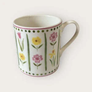 Gisela Graham pastel meadow flowers bone china mug spring homeware - Picture 1 of 2