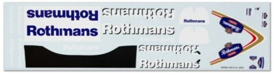 Calcomanías GPD F1 1/18 1997 Williams FW19 Jacques Villeneuve Frentzen "Librea de carrera" Foto 1 de 4