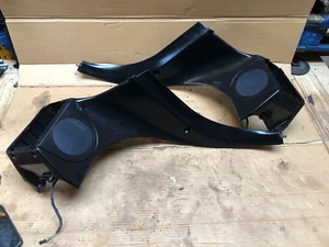 BMW Z3 B pillar upper trims pair 841330706 841330806 Black - Picture 1 of 6