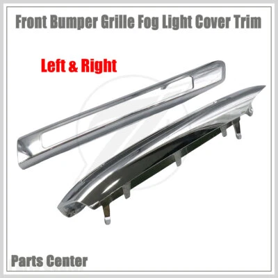 Cubierta de lámpara antiniebla de parachoques delantero 2 piezas para Mercedes-Benz X164 GL550 08-12 Foto 1 de 4