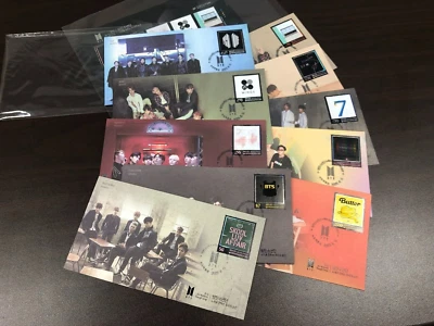 2023  Korea BTS Official Stamp  FDC Firstday Cover  10 pcs - Image 1 of 4