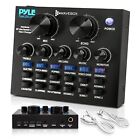 Bluetooth Mini Audio Mixer - Live Streaming For PC Computer Broadcasting | Vo...