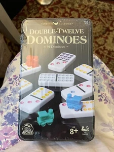 Spin Master Games - Cardinal Classics - Double 12 Dominoes NEW - SEALED - Picture 1 of 2