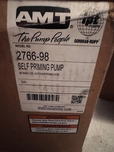 AMT 2766-98 Stainless Steel Self-Priming Centrifugal Pump - Picture 1 of 5