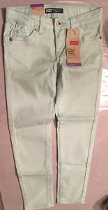 Girls Mint Green Size 6t Reg Cropped Sateenl Legging Pants(3 Size 10 & 1 Size 7 - Picture 1 of 5