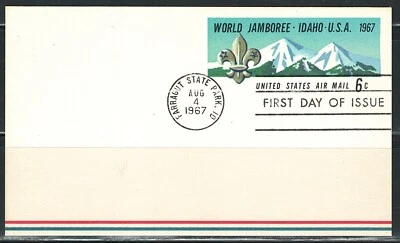 Mint US 6 Cent First Day of Issue postal Card (MNH) - Image 1 of 2