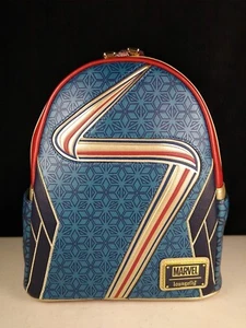 LOUNGEFLY Marvel Rucksack Ms Marvel neu mit Etikett DISNEY Mini Rucksack - Bild 1 von 5
