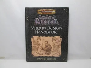 Role Playing Game Dungeons & Dragons Kingdoms of Kalamar Villain Design Handbook - Picture 1 of 6