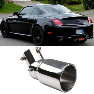 For Lexus SC400 SC430 Exhaust Pipe Tip Rear Tail Muffler Stainless Steel - Image 1 of 4