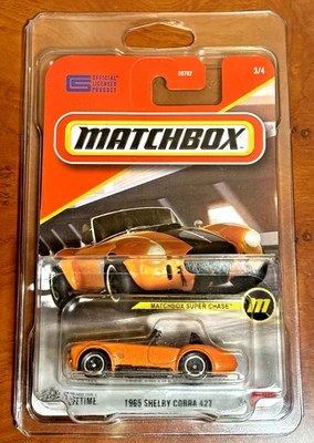 Matchbox 2025 Super Chase 1965 Shelby Cobra 427 Orange w/ Protector - BRAND NEW - Image 1 of 4
