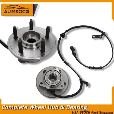 Bujes de cojinete de rueda delantera trasera para Ford Explorer Mercury Mountaineer 2006-2010 Foto 1 de 4