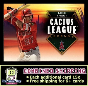 2019 Topps Cactus League Legends #CLL-2 Mike Trout Los Angeles Angels - Bild 1 von 2