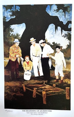 RODRIGUE/SAGA DE LOS CAJONES - COMIENZO DE UNA INDUSTRIA - # LTD con certificado de autenticidad Foto 1 de 4