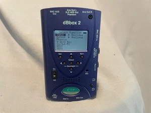Probador de audio portátil CTP Systems dBbox2 - Probado (¡por supuesto!)- ProSoundUniverse - Imagen 1 de 4
