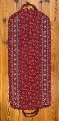 Vera Bradley Viaje Y Equipaje Rojo/Blanco Paisley Prenda Retirada Foto 1 de 3