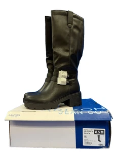 Botas hasta la rodilla Arizona Jean Co para mujer negras de espuma viscoelástica talla 8,5 nuevas en caja - Imagen 1 de 8