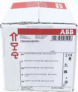 NUOVO ABB KT5M2 Operatore Motore MOE T4-T5 220-250V AC/DC, 1SDA054897R1, *VENDITORE USA* - Foto 1 di 6