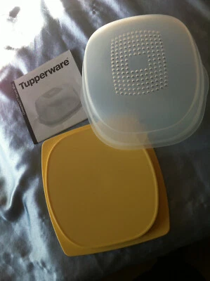 Tupperware A197 CheeseMax formaggio max mini armadio freschezza condens cool n fresh giallo - Immagine 1 di 4