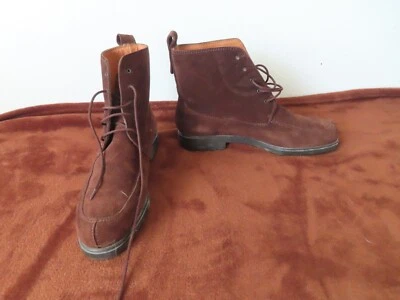 Botas femininas Salvatore Ferragamo esporte camurça tamanho 8 AA - Imagem 1 de 4