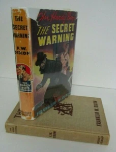 Hardy Boys #17 THE SECRET WARNING, Franklin W. Dixon, in DJ - Picture 1 of 5