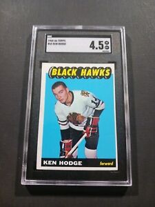 1965 Topps Hockey #65 Ken Hodge Chicago Blackhawks RC🏒🏒💥 SGC 4.5