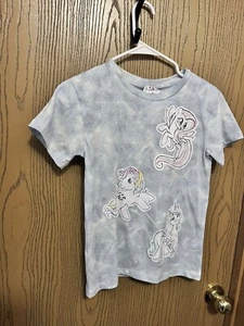 New My Little Pony Girl’s Short Sleeve Light Blue Graphic T-Shirt size 8 - Picture 1 of 3