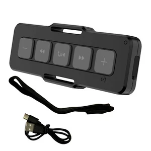 1Pc Wireless Bluetooth Audio Music Play Smartphone Remote Control For Outdoor - Picture 1 of 23