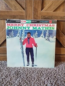 Johnny Mathis - Merry Christmas - Vinyl Record LP - Picture 1 of 1