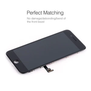 Apple iPhone 7+ Display ✔vormontiert ✔Klebedichtung ✔Schwarz oder Weiß - Zdjęcie 1 z 14