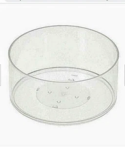 Large 24mm Recyclable Clear Tealight Cups✅Ships Same Day✅Polycarbonate Candle - Picture 1 of 4