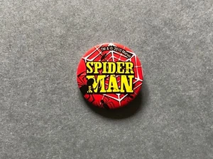 SPIDERMAN SPIDER MAN Rare PinBack Badge Button MARVEL 2010. - Picture 1 of 3