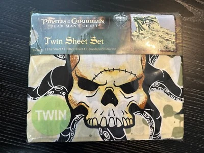 Juego de sábanas dobles cofre del hombre muerto Disney Piratas del Caribe Foto 1 de 4