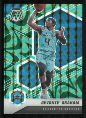2020-21 Panini Mosaic Mosaic Reactive Green #196 Devonte' Graham - Image 1 of 2