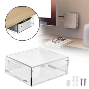 für MacMini M4 Acryl Schutzhülle Halterung Tisch Boden Wand Aufbewahrungsbasis.& - Afbeelding 1 van 12